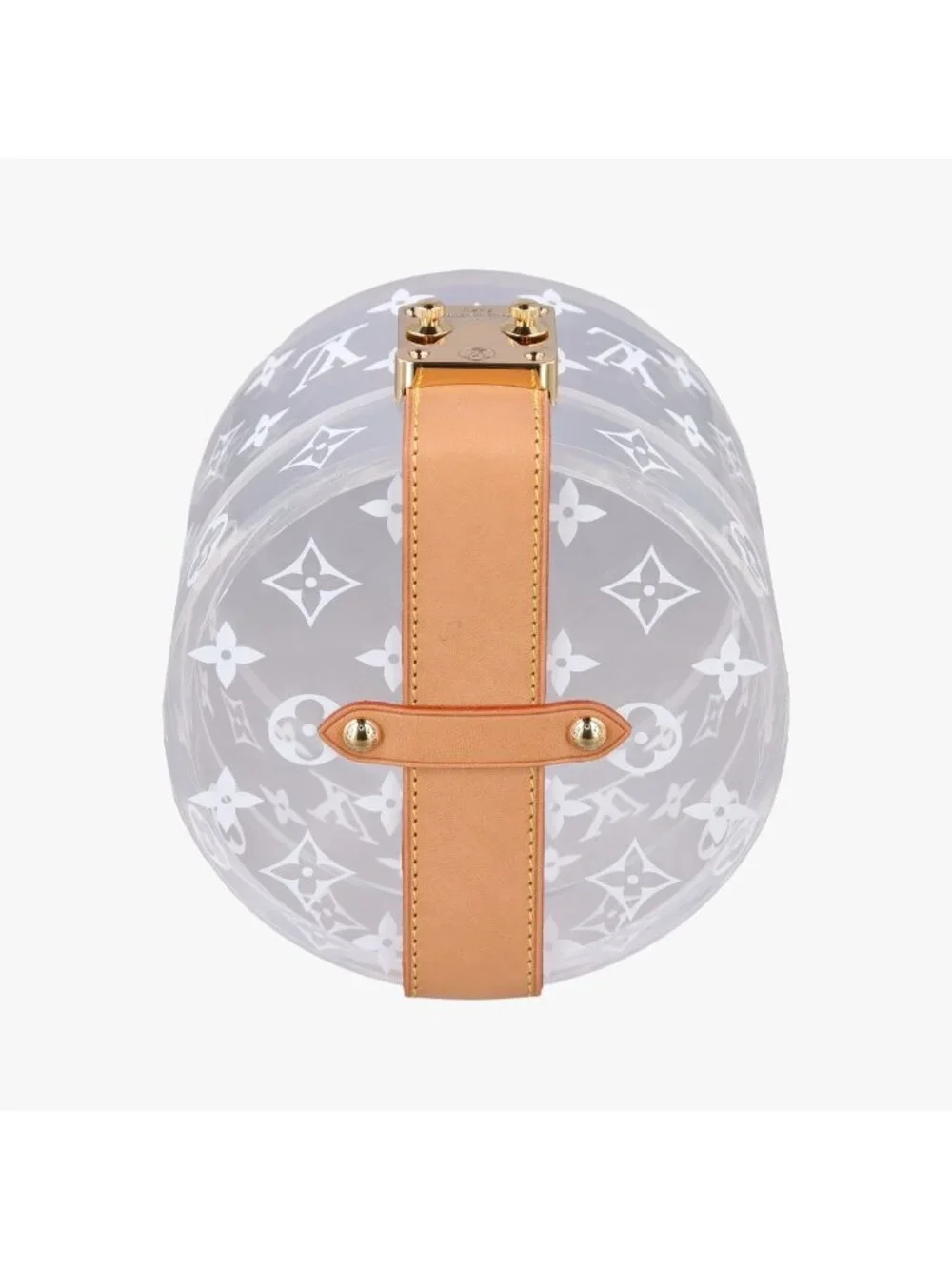 Louis Vuitton Box Scott Transparent Monogram Plexiglas Clutch
